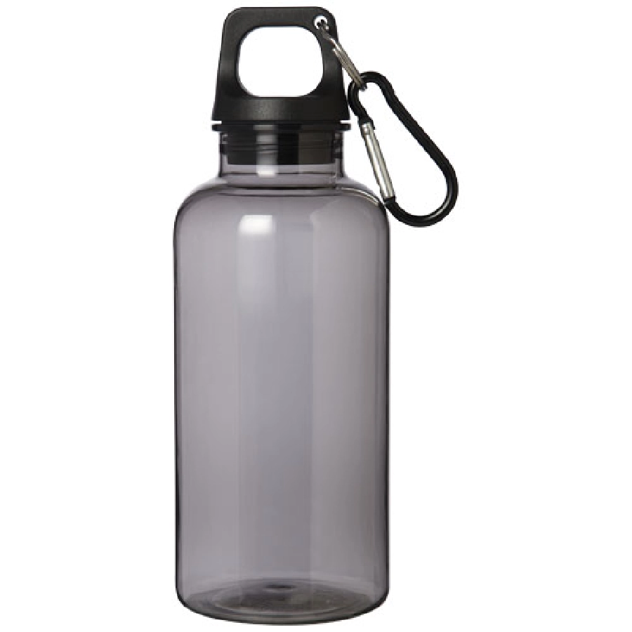Oregon butelka na wodę o pojemności 400 ml z karabińczykiem wykonana z tworzyw sztucznych pochodzących z recyklingu z certyfi PFC-10077890