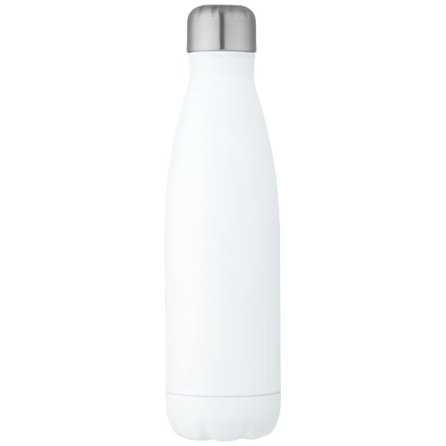 Cove butelka o pojemności 500 ml wykonana ze stali nierdzewnej z recyklingu z miedzianą izolacją próżniową posiadająca certyf PFC-10079001