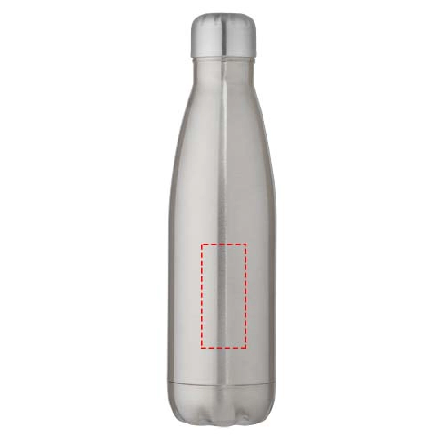 Cove butelka o pojemności 500 ml wykonana ze stali nierdzewnej z recyklingu z miedzianą izolacją próżniową posiadająca certyf PFC-10079081