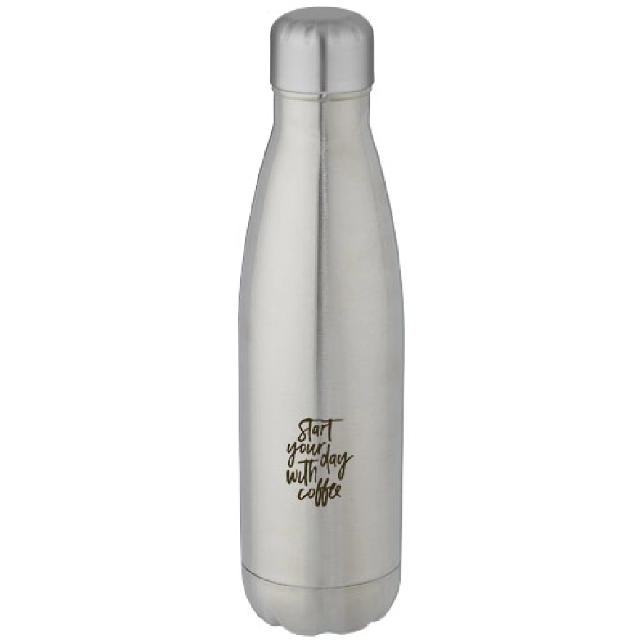 Cove butelka o pojemności 500 ml wykonana ze stali nierdzewnej z recyklingu z miedzianą izolacją próżniową posiadająca certyf PFC-10079081