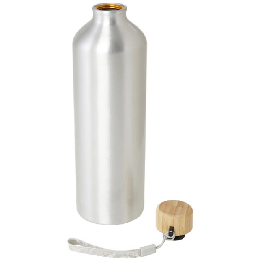 Malpeza butelka na wodę o pojemności 1000 ml wykonana z aluminium pochodzącego z recyklingu z certyfikatem RCS PFC-10079681