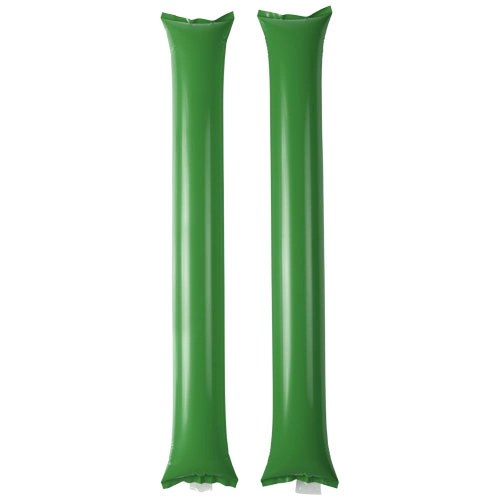 2-częściowe nadmuchiwane pałki do kibicowania Cheer PFC-10250606 zielony