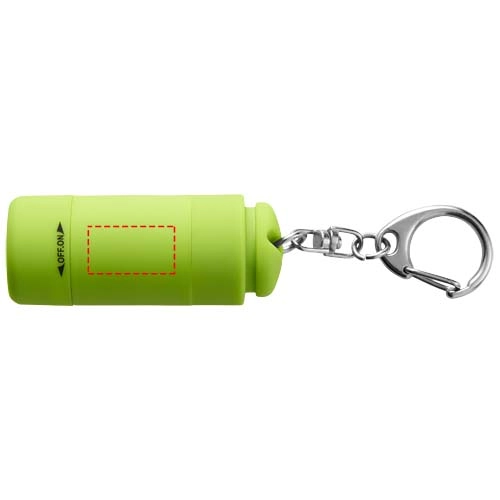 Brelok z latarką ładowany przez USB Avior PFC-10413802 zielony