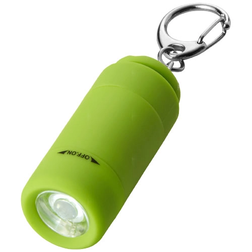 Brelok z latarką ładowany przez USB Avior PFC-10413802 zielony