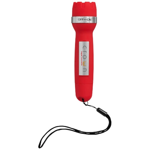 Latarka z akumulatorem ładowanym przez USB Rigel PFC-10422702 czerwony
