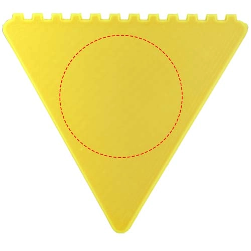 Skrobaczka do szyb trójkątna Frosty PFC-10425106 żółty