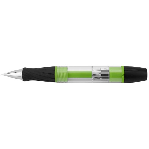 Śrubokręt z długopisem King 7 funkcji PFC-10426303 zielony