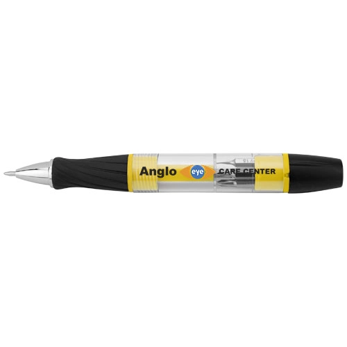 Śrubokręt z długopisem King 7 funkcji PFC-10426305 żółty