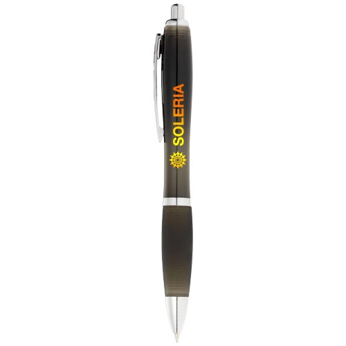 Długopis z kolorowym korpusem i czarnym uchwytem Nash PFC-10615505 czarny