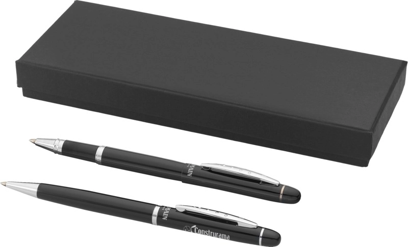 Zestaw piśmienniczy z długopisem PFC-10620300 czarny