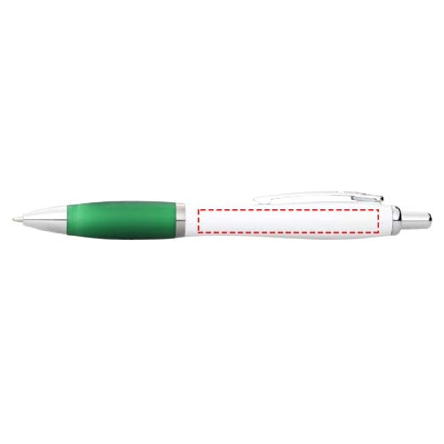 Długopis Nash czarny wkład PFC-10637101 biały