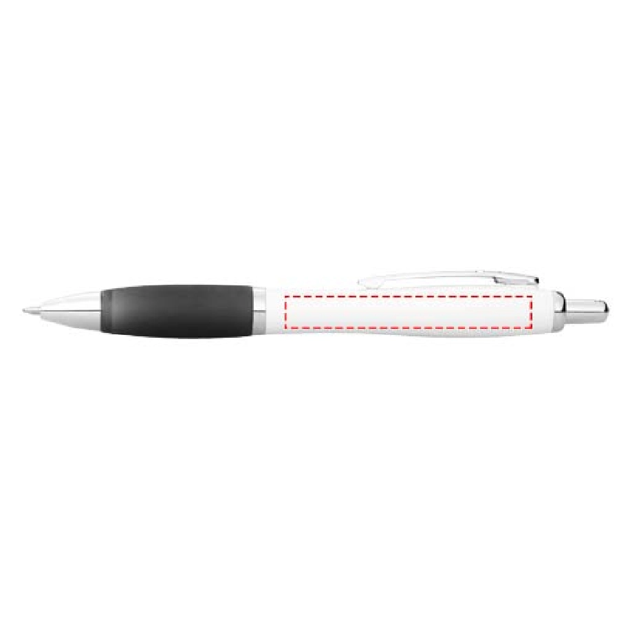 Długopis Nash czarny wkład PFC-10637103 biały