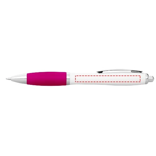 Długopis Nash czarny wkład PFC-10637107 biały