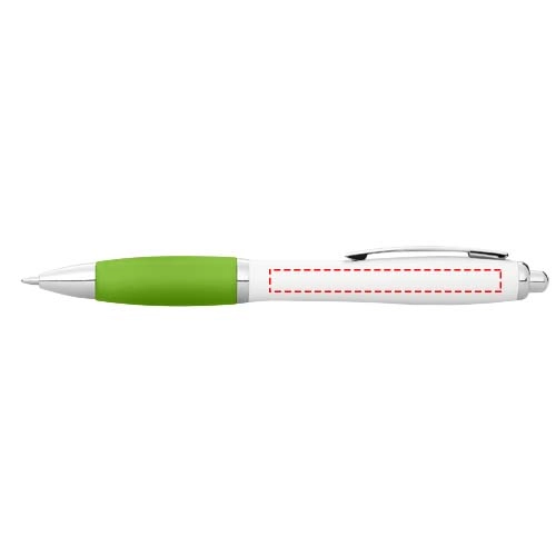 Długopis Nash czarny wkład PFC-10637109 biały