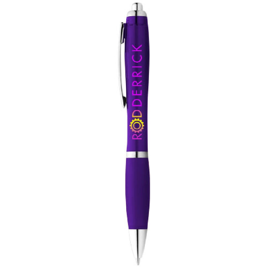 Długopis Nash czarny wkład PFC-10639909 fioletowy