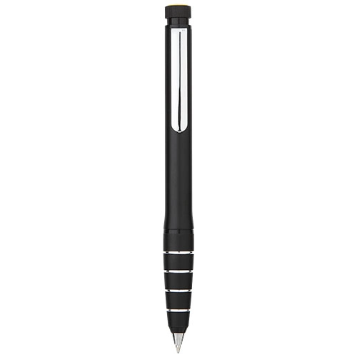 Długopis aluminiowy z zakreślaczem Jura PFC-10640500 czarny