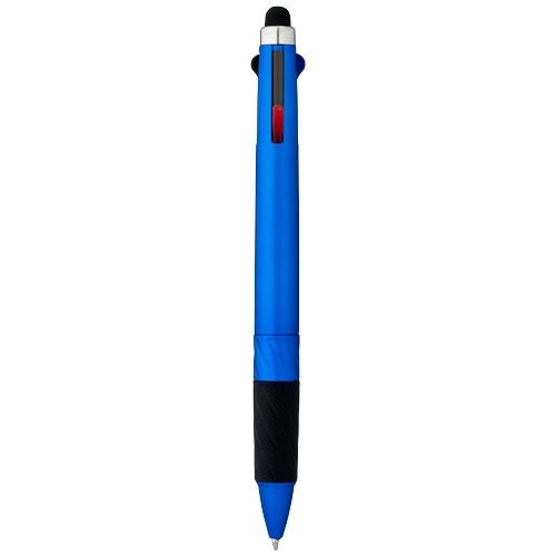 Długopis wielokolorowy ze stylusem Burnie PFC-10653101 niebieski