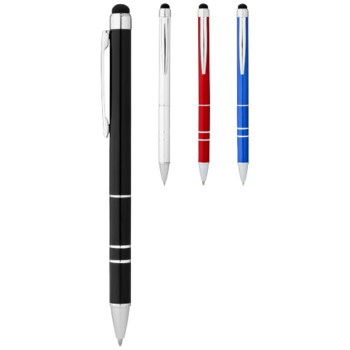 Długopis ze stylusem Charleston PFC-10654000 czarny