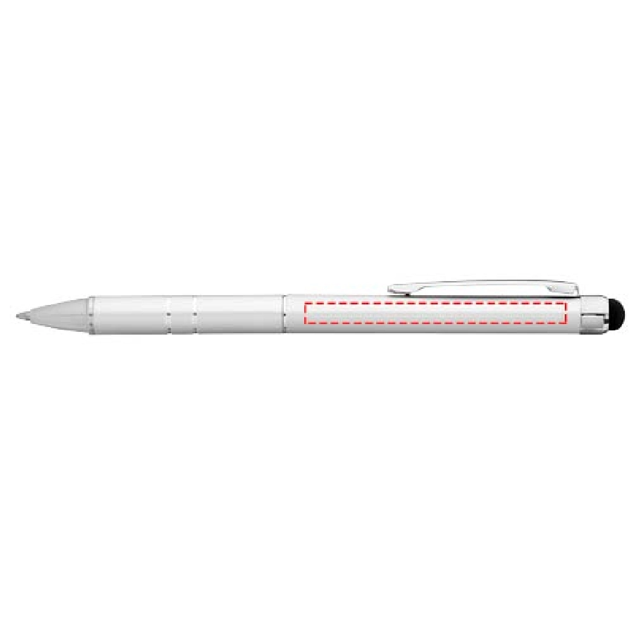 Długopis ze stylusem Charleston PFC-10654001 srebrny
