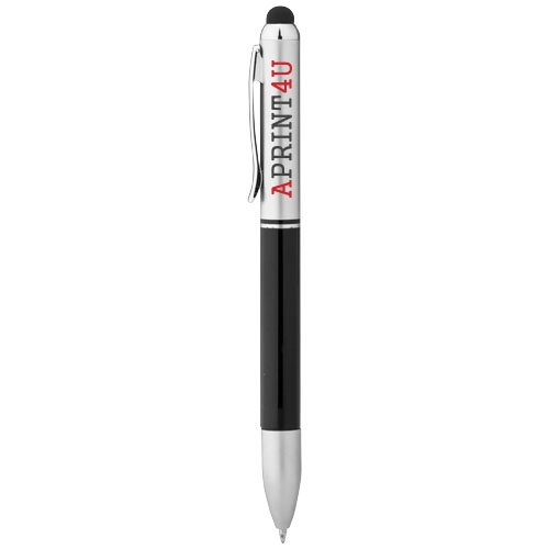 Długopis dwukolorowy ze stylusem Seosan PFC-10654400 czarny