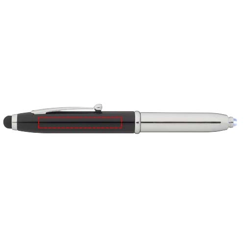 Długopis ze stylusem i lampką LED Xenon PFC-10656300 czarny