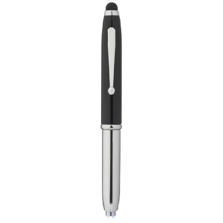 Długopis ze stylusem i lampką LED Xenon PFC-10656300 czarny