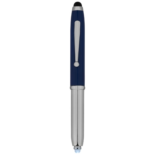 Długopis ze stylusem i lampką LED Xenon PFC-10656301 niebieski