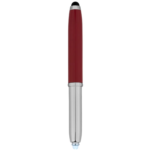 Długopis ze stylusem i lampką LED Xenon PFC-10656302 czerwony