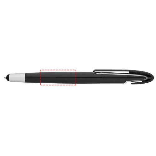 Długopis ze stylusem Rio PFC-10657300 czarny