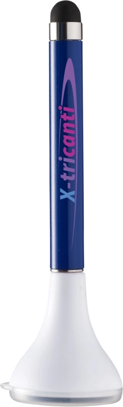 Długopis ze stylusem i czyścikiem do ekranów Bullet PFC-10659501 niebieski