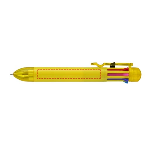 Długopis 8-kolorowy Artist PFC-10671604 żółty