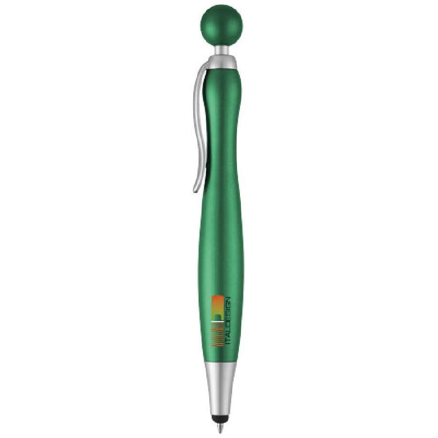 Długopis ze stylusem Naples PFC-10671904 zielony
