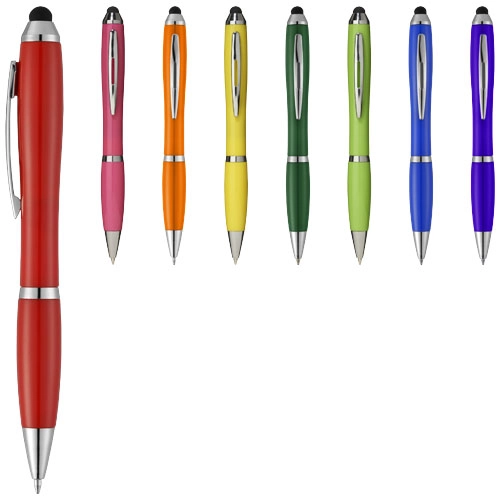 Długopis ze stylusem Nash PFC-10673901 czerwony