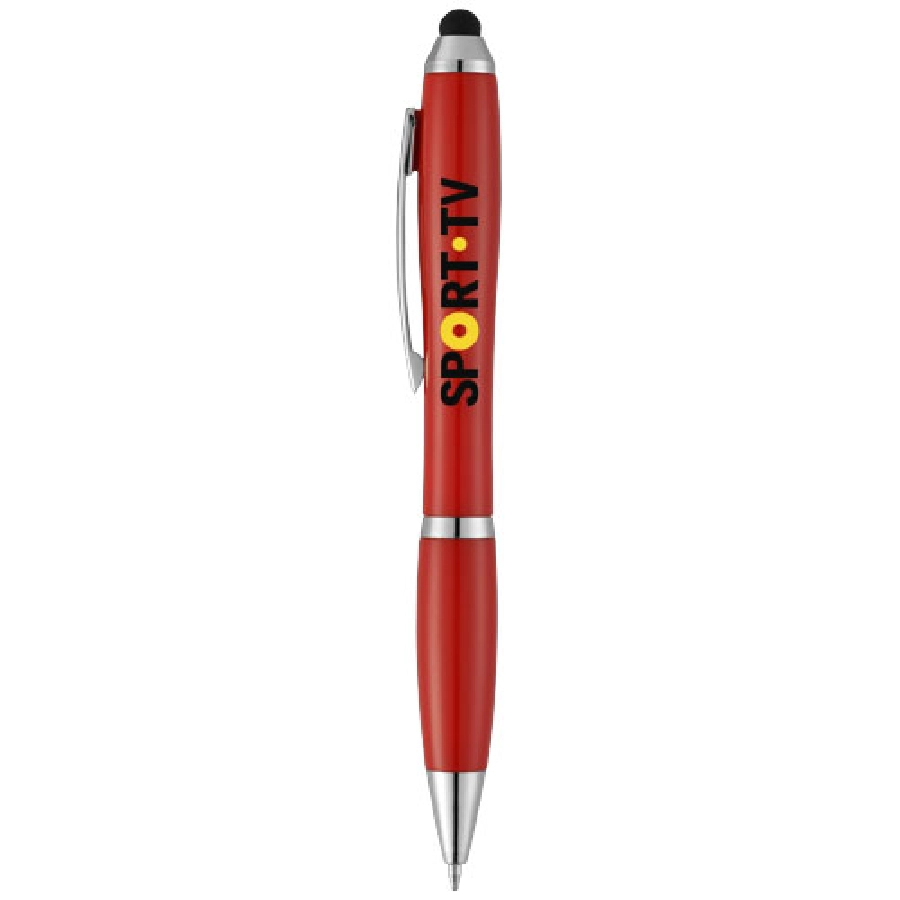 Długopis ze stylusem Nash PFC-10673901 czerwony