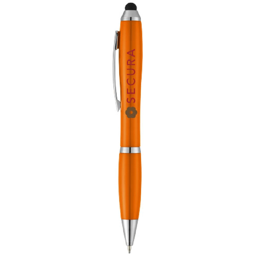 Długopis ze stylusem Nash PFC-10673903 pomarańczowy