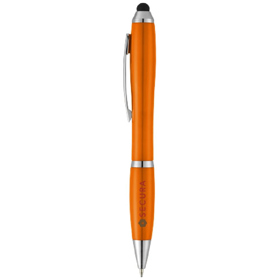 Długopis ze stylusem Nash PFC-10673903 pomarańczowy