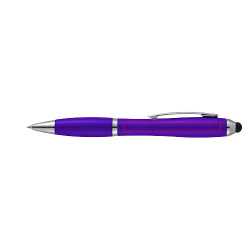 Długopis ze stylusem Nash PFC-10673904 fioletowy