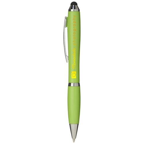 Długopis ze stylusem Nash PFC-10673906 zielony