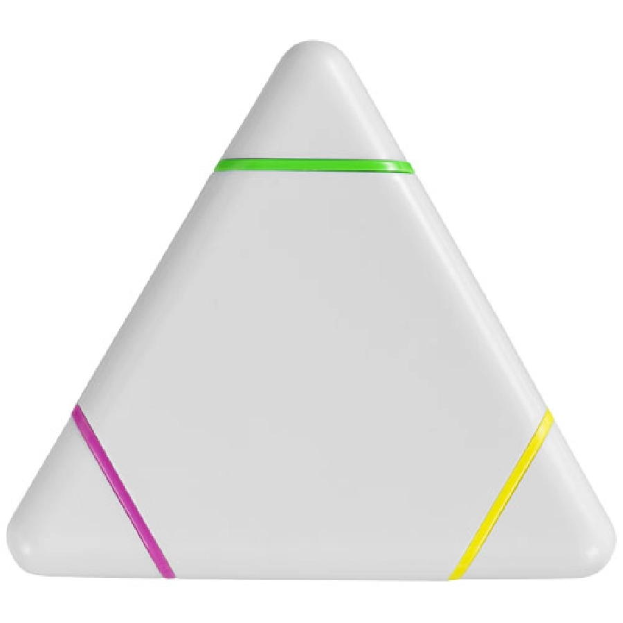 Zakreślacz trójkątny Bermudian PFC-10679001 biały