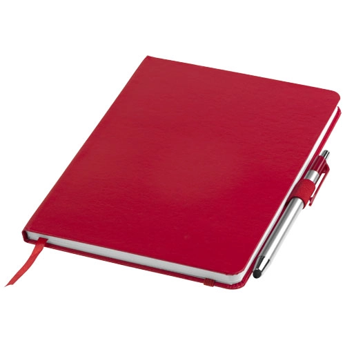 Notes A5 i długopis ze stylusem Crown PFC-10685202 czerwony