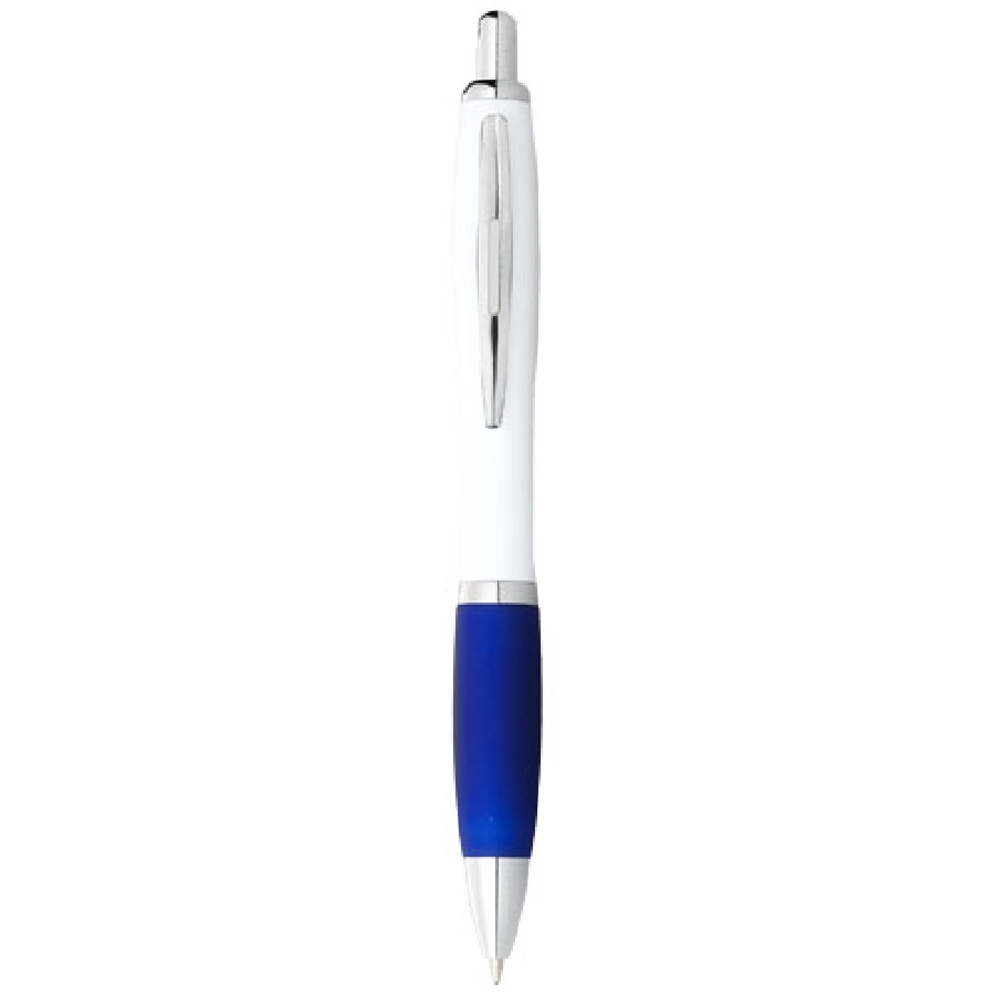 Długopis Nash z białym korpusem i kolorwym uchwytem PFC-10690000 biały