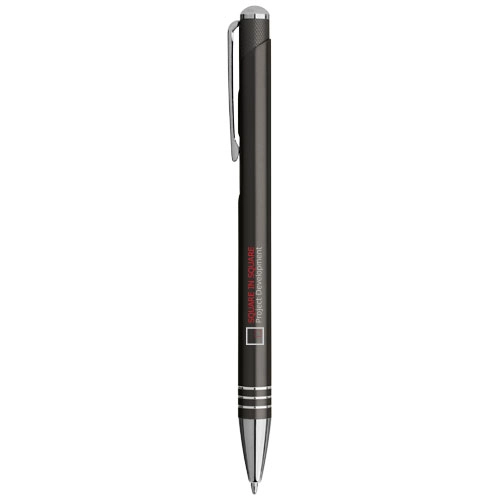 Długopis z radełkowanym wciskiem Izmir PFC-10698600 szary