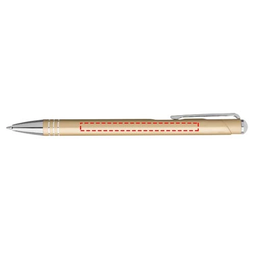 Długopis z radełkowanym wciskiem Izmir PFC-10698604 złoty
