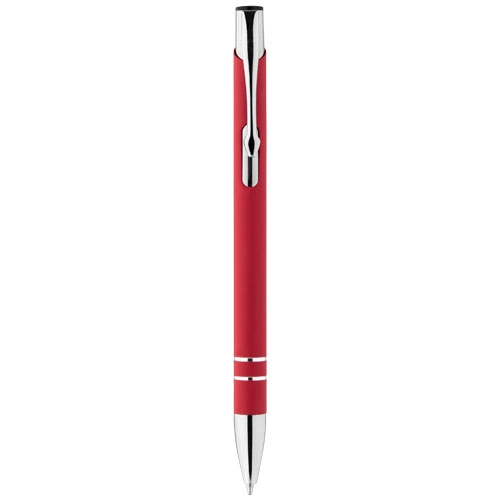 Długopis z gumowaną powierzchnią Corky PFC-10699902 czerwony