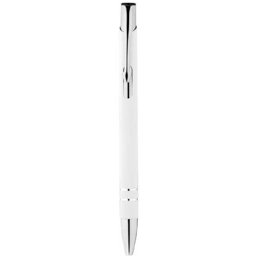 Długopis z gumowaną powierzchnią Corky PFC-10699903 biały