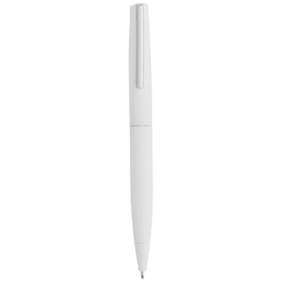 Miękki w dotyku długopis Milos PFC-10700601 biały