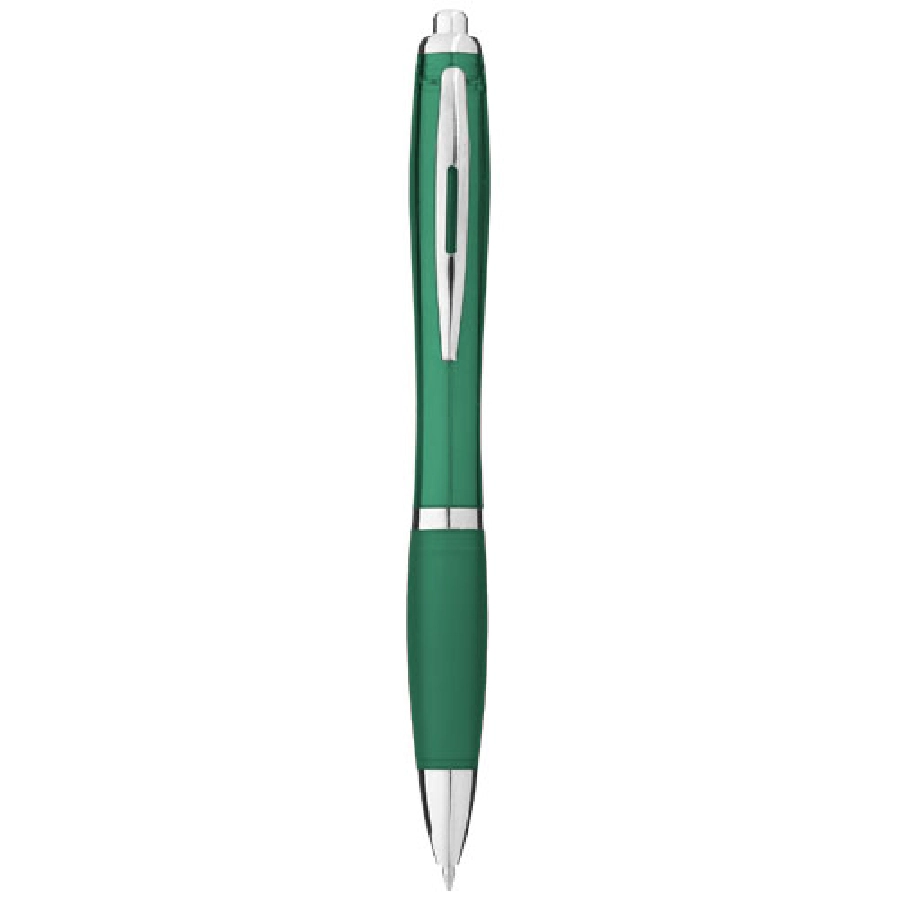 Długopis z kolorowym korpusem i uchwytem Nash PFC-10707808 zielony