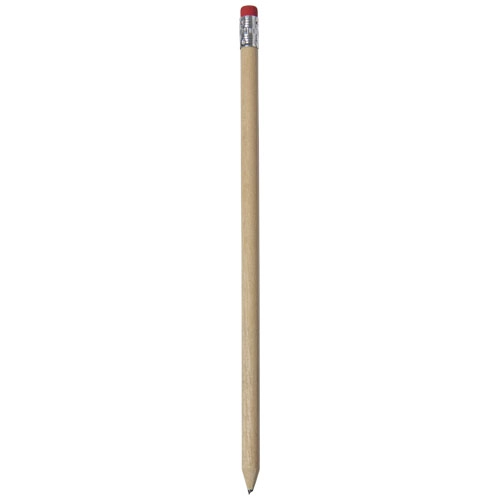 Ołówek drewniany z gumką Cay PFC-10709703 biały