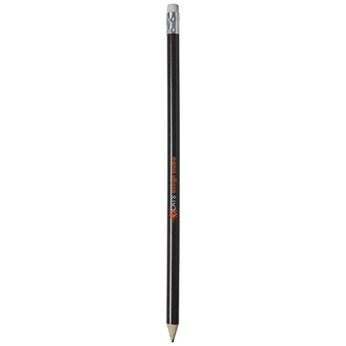 Ołówek z kolorowym korpusem Alegra PFC-10709801 czarny