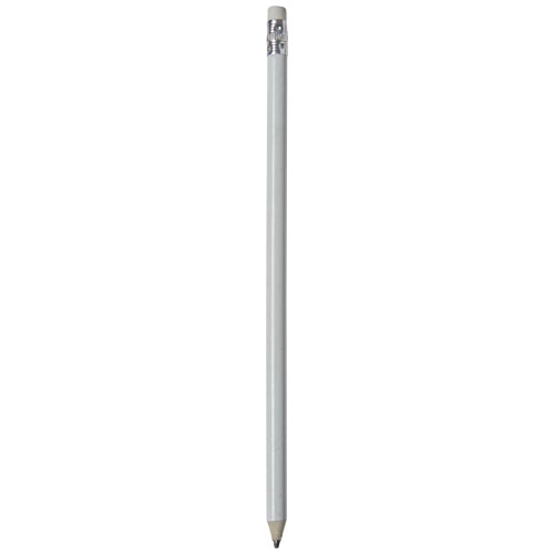 Ołówek z kolorowym korpusem Alegra PFC-10709802 biały